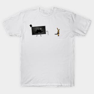 Fancy TV with Sticky T-Shirt